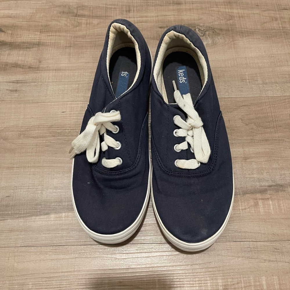 Keds Dark Blue Canvas Shoes